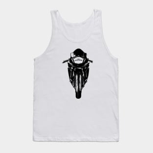 YZF R6 Bike Front View Sketch Art Tank Top